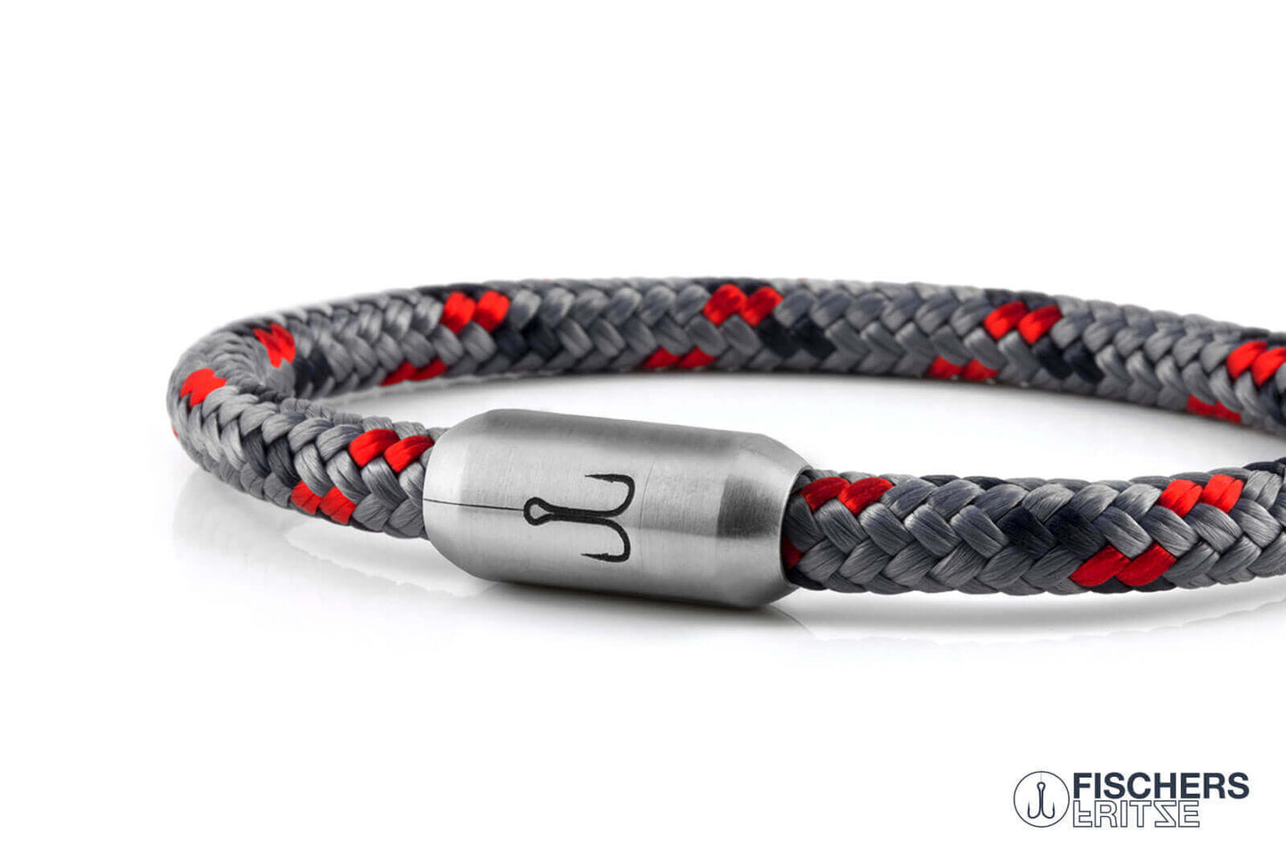 Crab edith - gray red navy blue