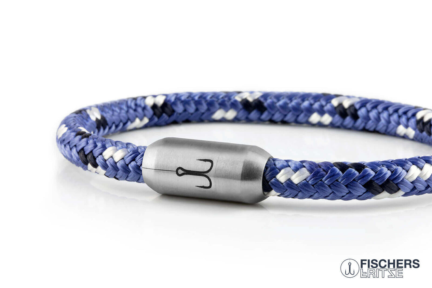 Crab erna - pastel blue navy blue white