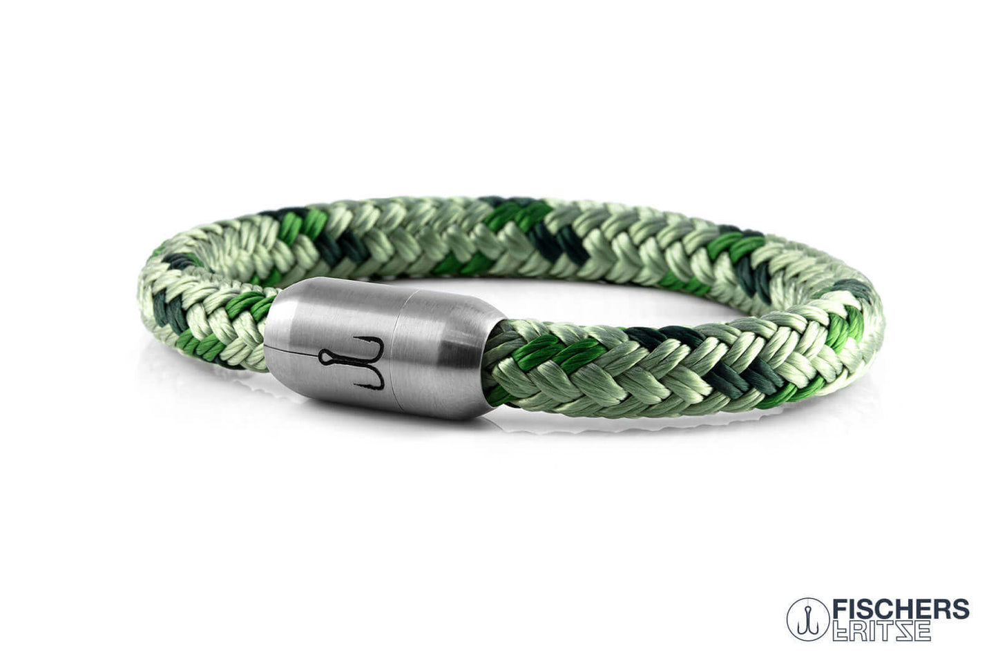 Mackerel bjarne - pastel green grass green dark green