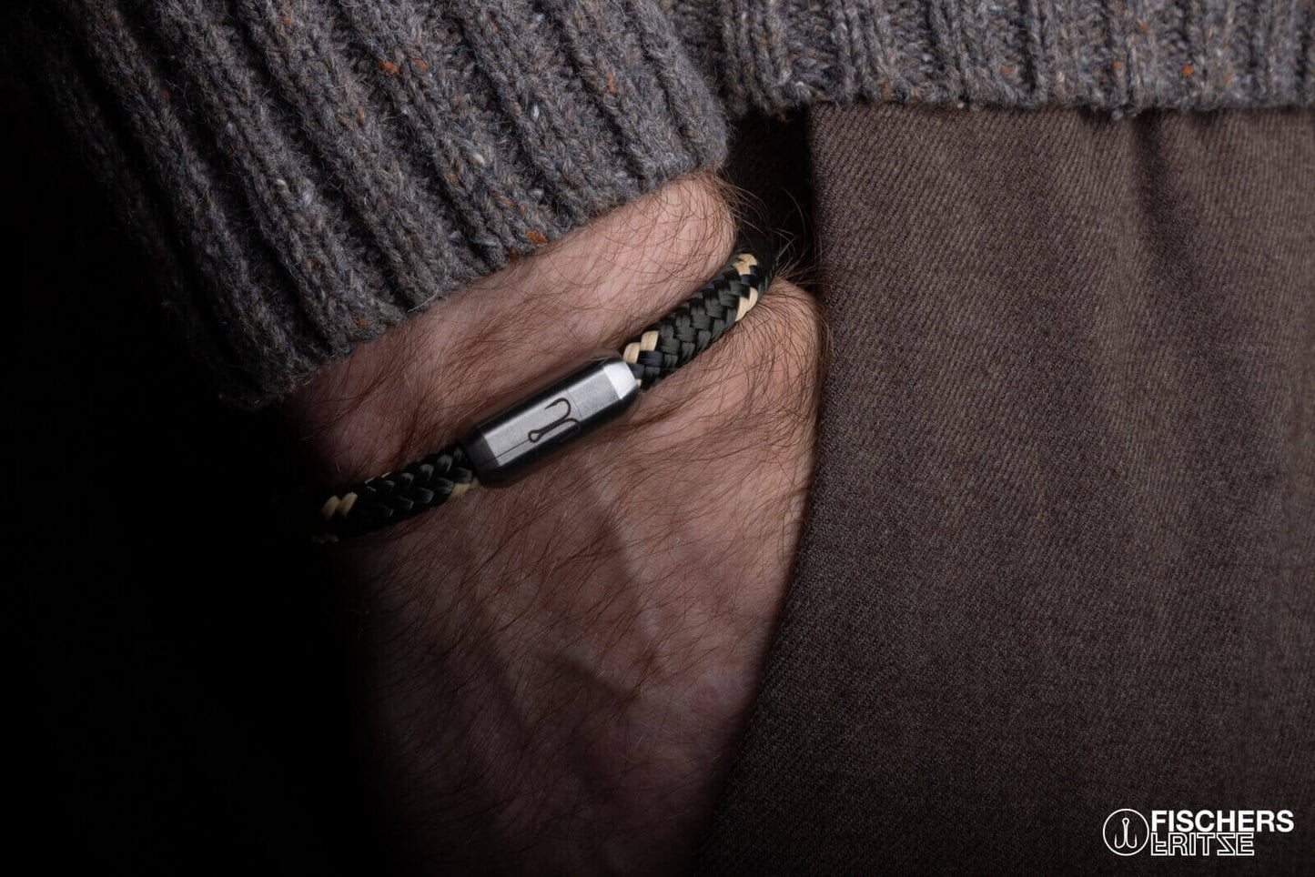 Crab juliane - olive green black nature