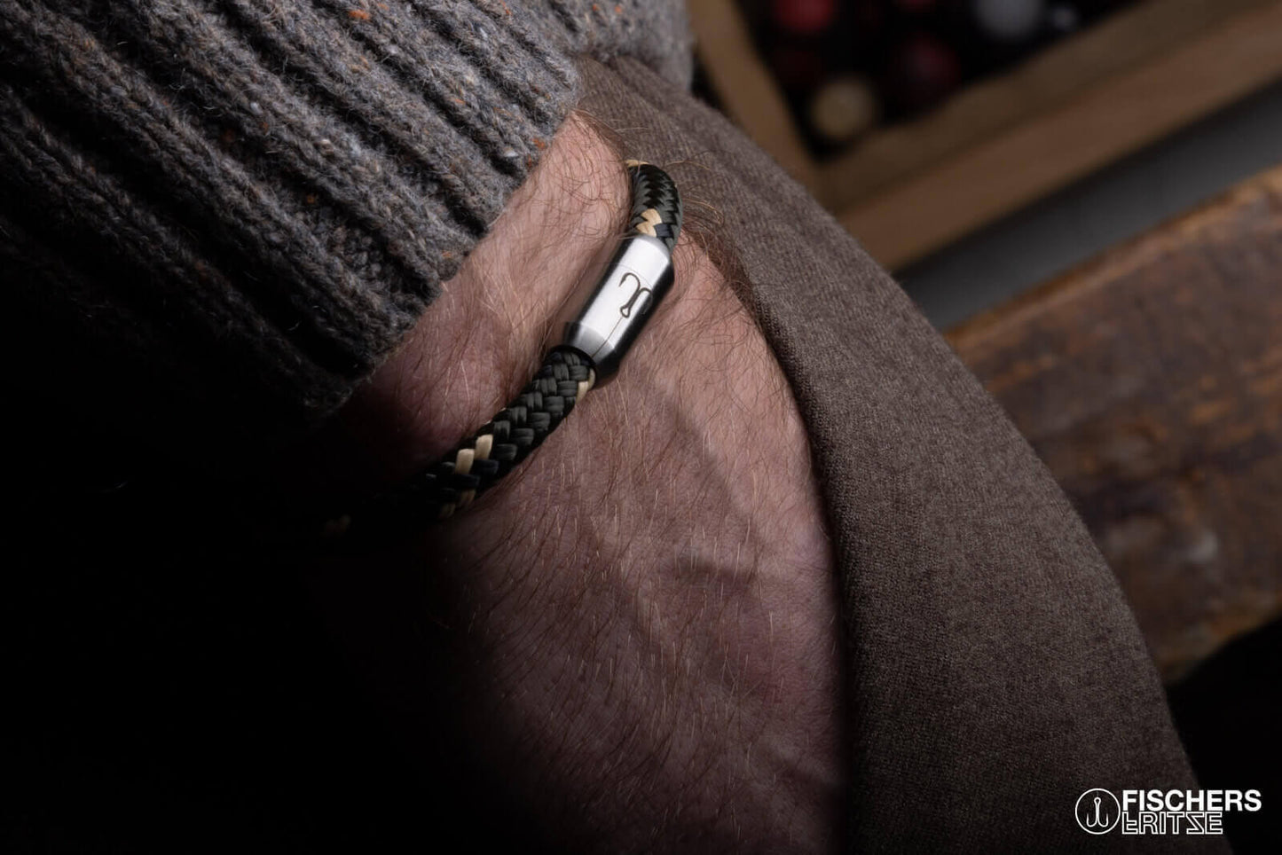 Crab juliane - olive green black nature