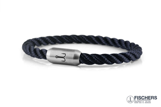 Crab emilia - navy blue twisted