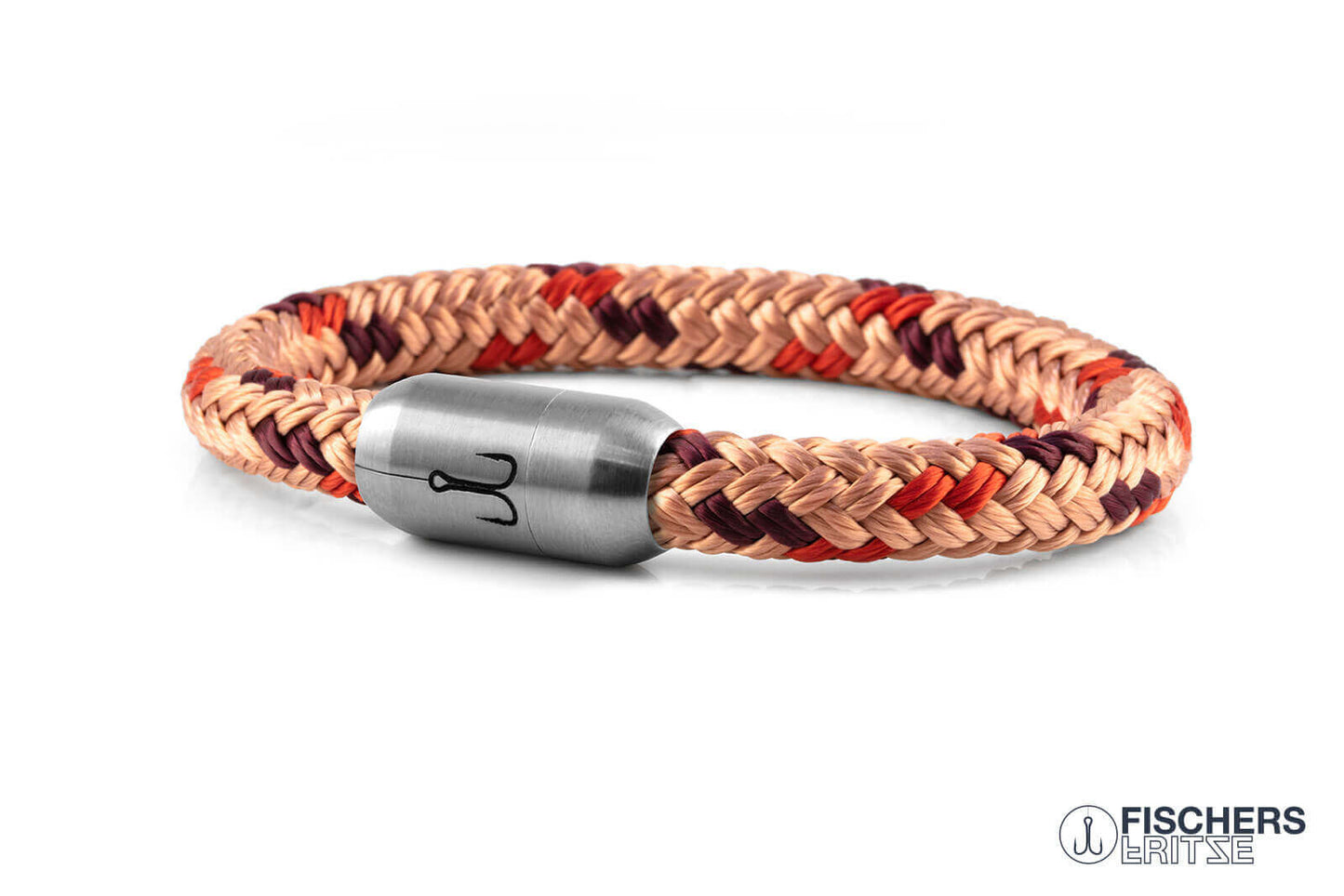 Mackerel hannes - pastel red coral dark red