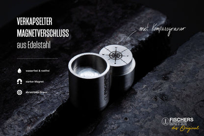 Mackerel fynn - navy blue brown